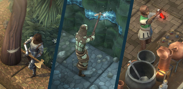 Woodcutter / Miner / Alchemist